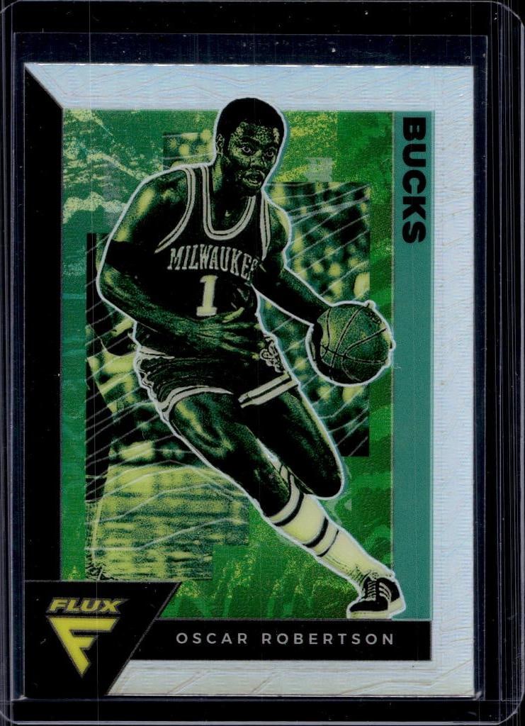 OSCAR ROBERTSON 2020-21 PANINI FLUX SILVER PRIZM: NEAR MINT OR BETTER CONDITION