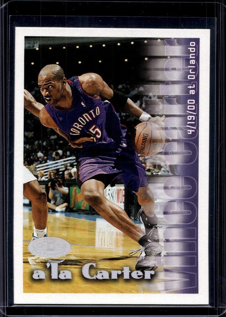 VINCE CARTER 2000-01 HOOPS HOT PROSPECTS ALA CARTER INSERT: NEAR MINT OR BETTER CONDITION