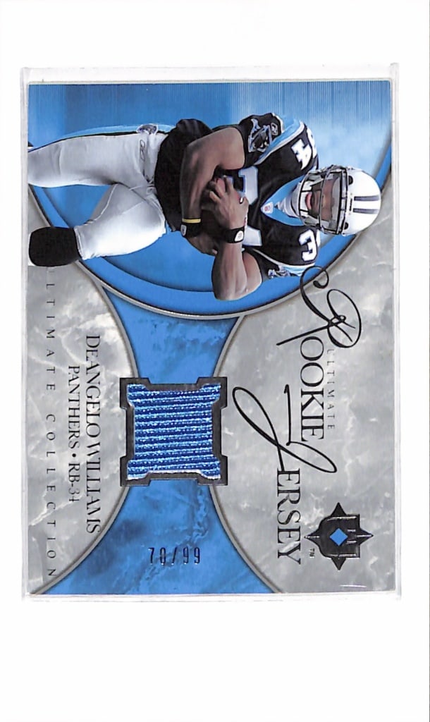 DEANGELO WILLIAMS 2006 UPPER DECK ULTIMAE JERSEY ROOKIE CARD (1 of 1)