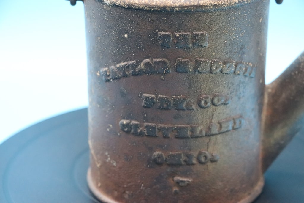 ANTIQUE OIL CAN - 2