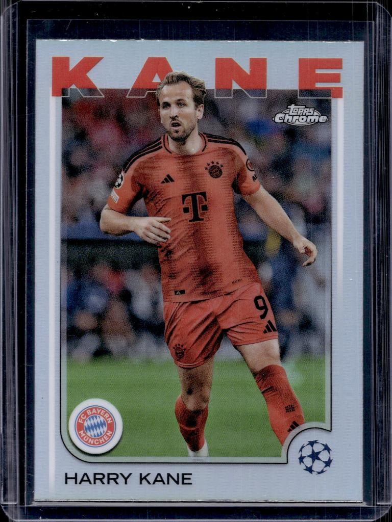 HARRY KANE 2024-25 TOPPS CHROME UEFA CHAMPIONS REFRACTOR: NEAR MINT OR BETTER CONDITION