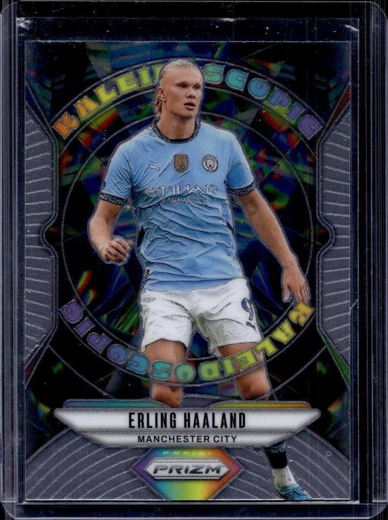 ERLING HAALAND 2024-25 PANINI PRIZM PREMIER LEAGUE KALEIDOSCOPE INSERT: NEAR MINT OR BETTER CONDITION