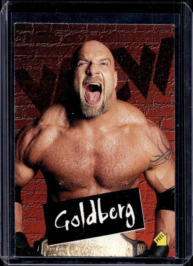 GOLDBERG 1998 TOPPS WCW STICKER ROOKIE CARD: NEAR MINT OR BETTER CONDITION