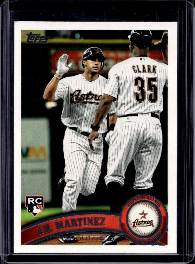 J.D. MARTINEZ 2011 TOPPS UPDATE ROOKIE CARD: NEAR MINT OR BETTER CONDITION
