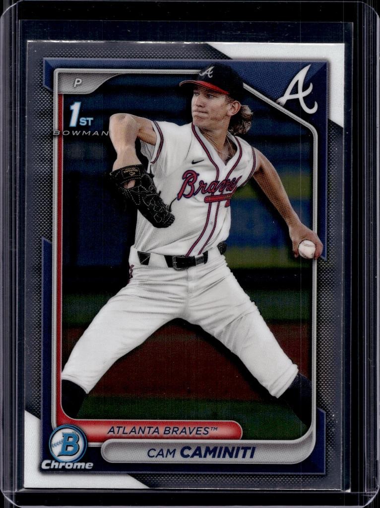 CAM CAMINITI 2024 BOWAN CHROME 1ST ROOKIE CARD: NEAR MINT OR BETTER CONDITION
