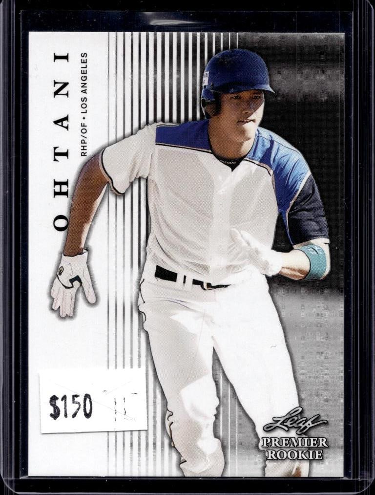 SHOHEI OHTANI 2018 LEAF PREMIER ROOKIE CARD: NEAR MINT OR BETTER CONDITION