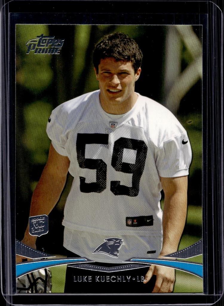 LUKE KUECHLY 2012 TOPPS PRIME ROOKIE CARD: NEAR MINT OR BETTER CONDITION