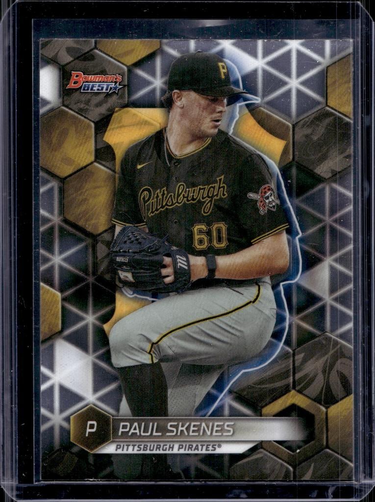 PAUL SKENES 2023 BOWMANS BEST ROOKIE CARD: NEAR MINT OR BETTER CONDITION