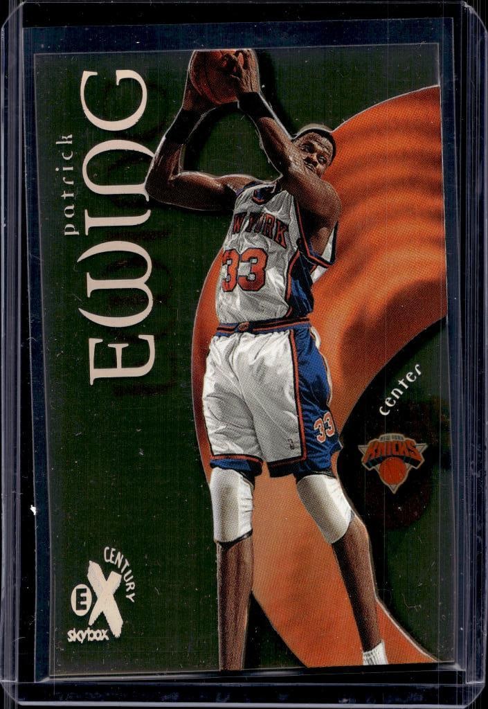 PATRICK EWING 1998-99 SKYBOX EX-CENTURY: NEAR MINT OR BETTER CONDITION