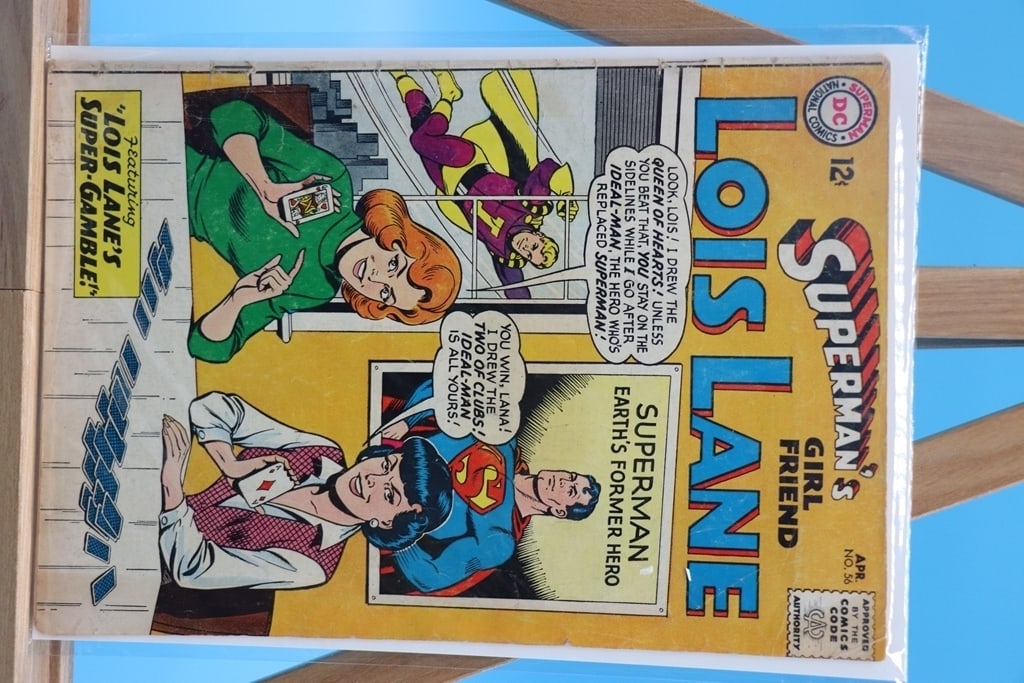 VINTAGE DC COMIC: A VINTAGE SUPERMAN'S GIRLFRIEND LOIS LANE #56 COMIC. GOOD CONDITION.