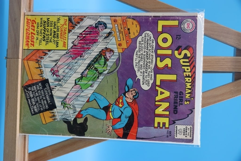 VINTAGE DC COMIC: A VINTAGE SUPERMAN'S GIRLFRIEND LOIS LANE #60. GOOD CONDITION.