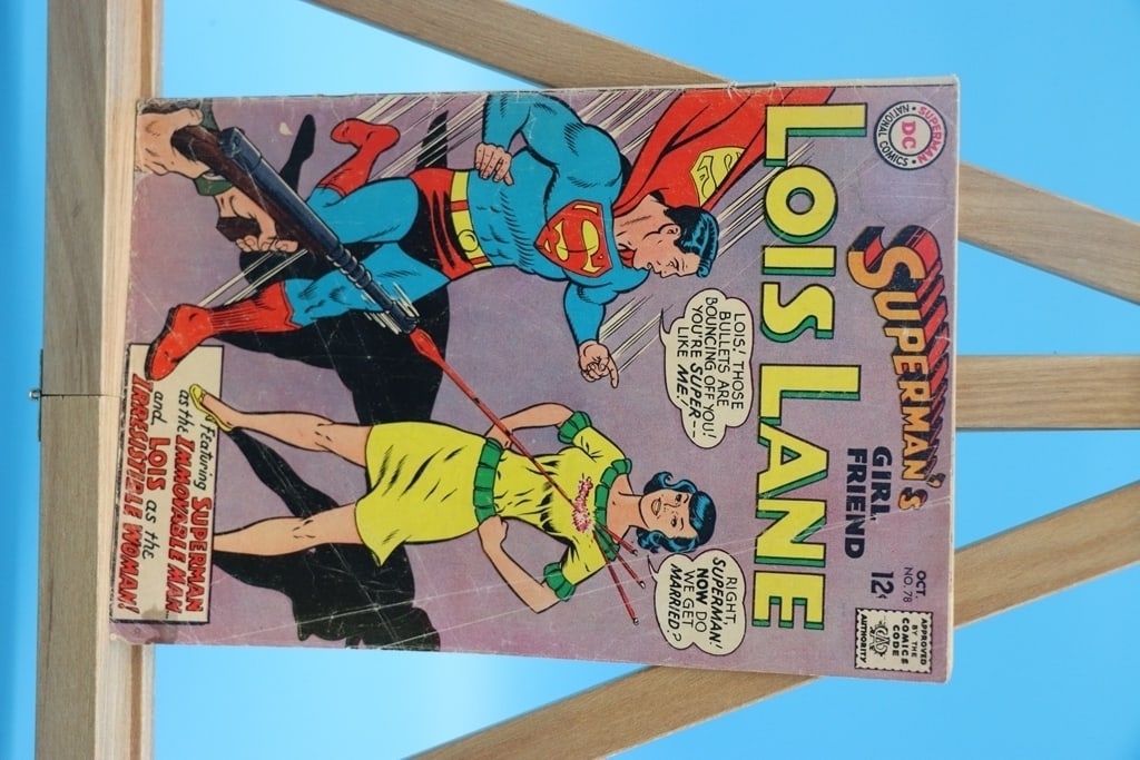 VINTAGE DC COMIC: A VINTAGE SUPERMAN'S GIRLFRIEND LOIS LANE #78 COMIC. GOOD CONDITION.