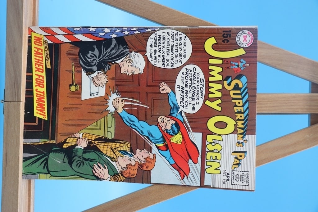 VINTAGE DC COMIC: A VINTAGE SUPERMAN'S PAL JIMMY OLSEN #128 COMIC. GOOD CONDITION.