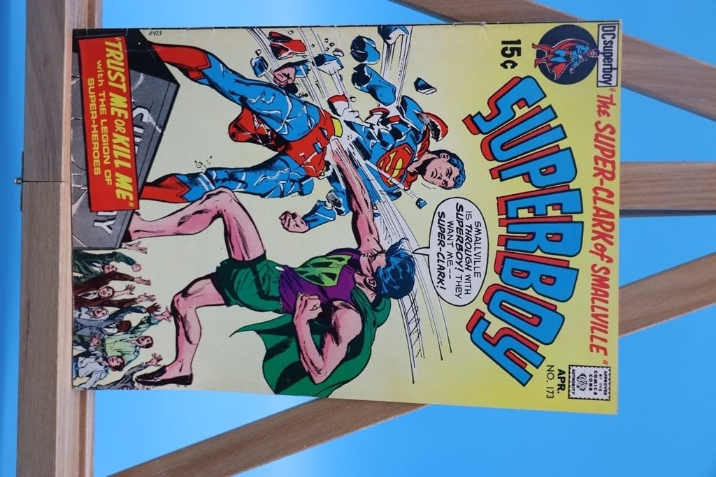 VINTAGE DC COMIC: A VINTAGE SUPERBOY #173 COMIC. GOOD CONDITION.
