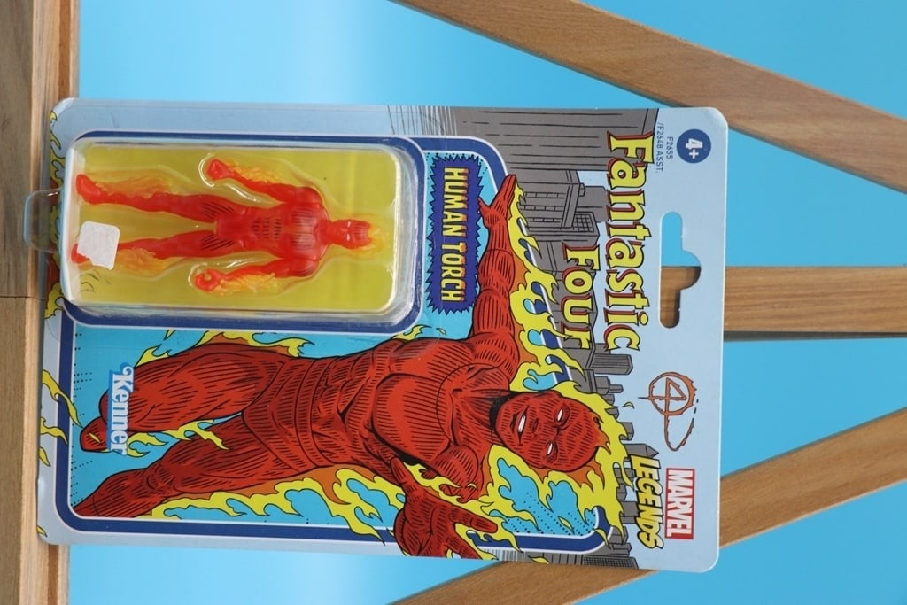 MARVEL TOY: A 2021 MARVEL FANTASTIC 4 HUMAN TORCH TOY. BRAND NEW. BOX MAY HAVE CONDITION ISSUES BUT ITEM IS SEALED.