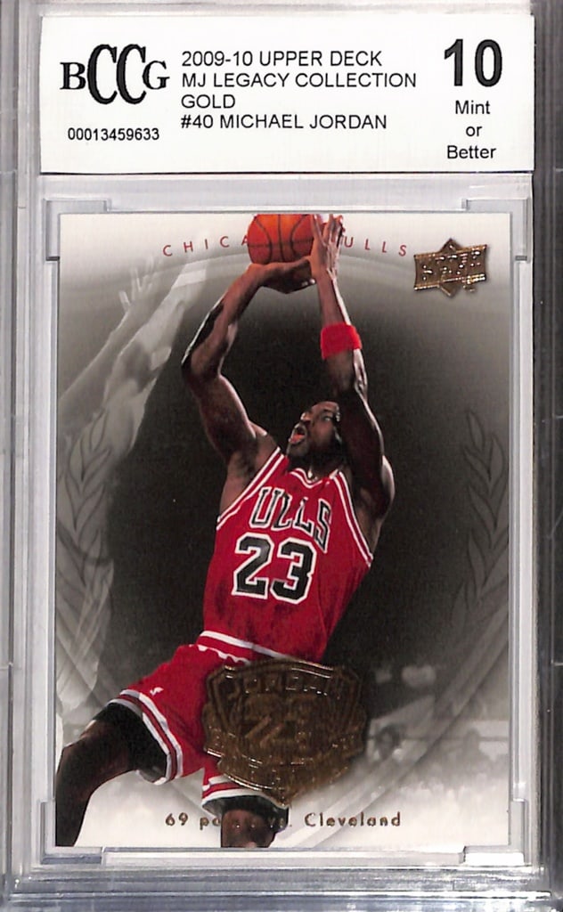 MICHAEL JORDAN 2009-10 UPPER DECK LEGACY GOLD #40