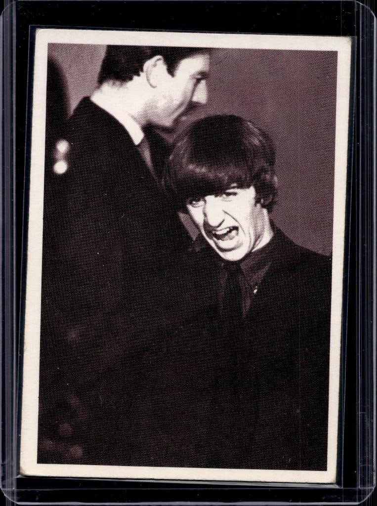 RINGO STARR 1964 TOPPS HARD DAY'S NIGHT MOVIE CARD: NEAR MINT OR BETTER CONDITION