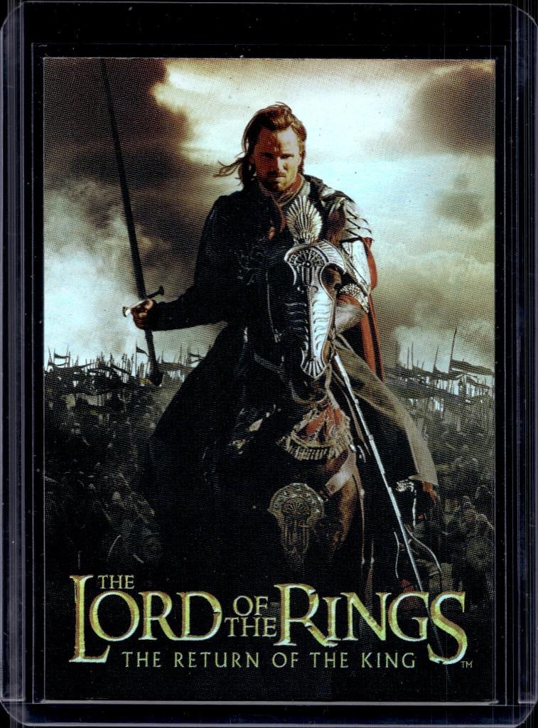 LORD OF THE RINGS RETURN OF THE KING BONUS FOIL #2 SP: NEAR MINT OR BETTER CONDITION