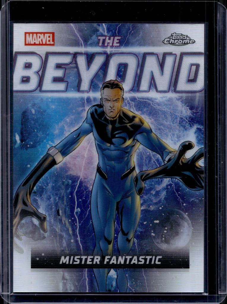 MISTER FANTASTIC 2026 TOPPS CHROME MARVEL THE BEYOND REFRACTOR: NEAR MINT OR BETTER CONDITION