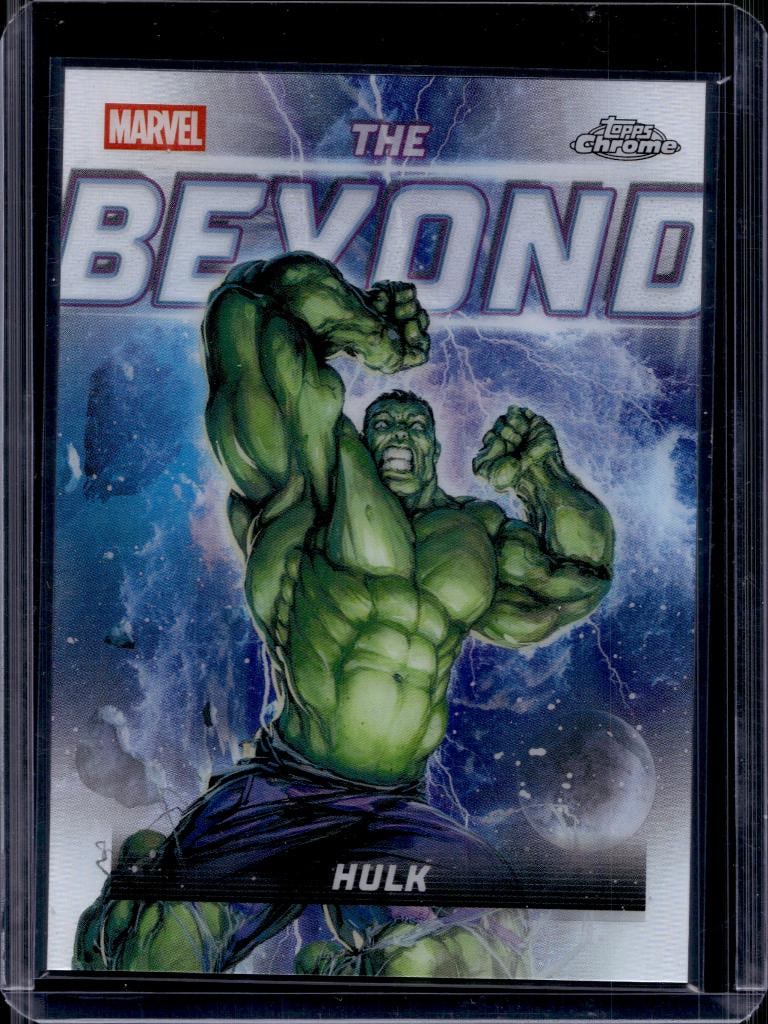 HULK 2026 TOPPS CHROME MARVEL THE BEYOND REFRACTOR: NEAR MINT OR BETTER CONDITION