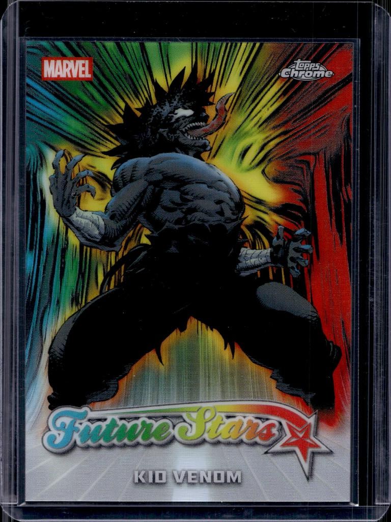 KID VENOM 2026 TOPPS CHROME FUTURE STARS REFRACTOR: NEAR MINT OR BETTER CONDITION