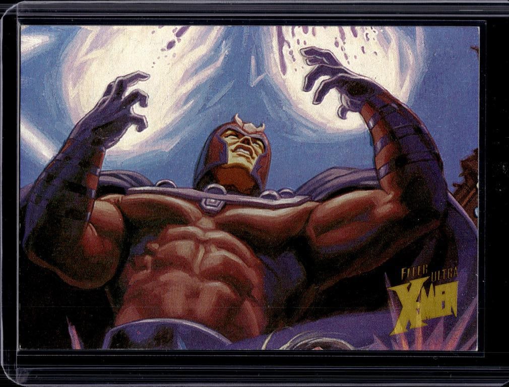 MAGNETO 1996 FLEER ULTRA X-MEN LIMITED HOLOFLASH: NEAR MINT OR BETTER CONDITION