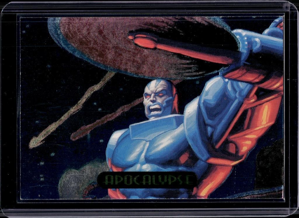 APOCALYPSE 1994 MARVEL MASTERPIECES POWERBLAST INSERT