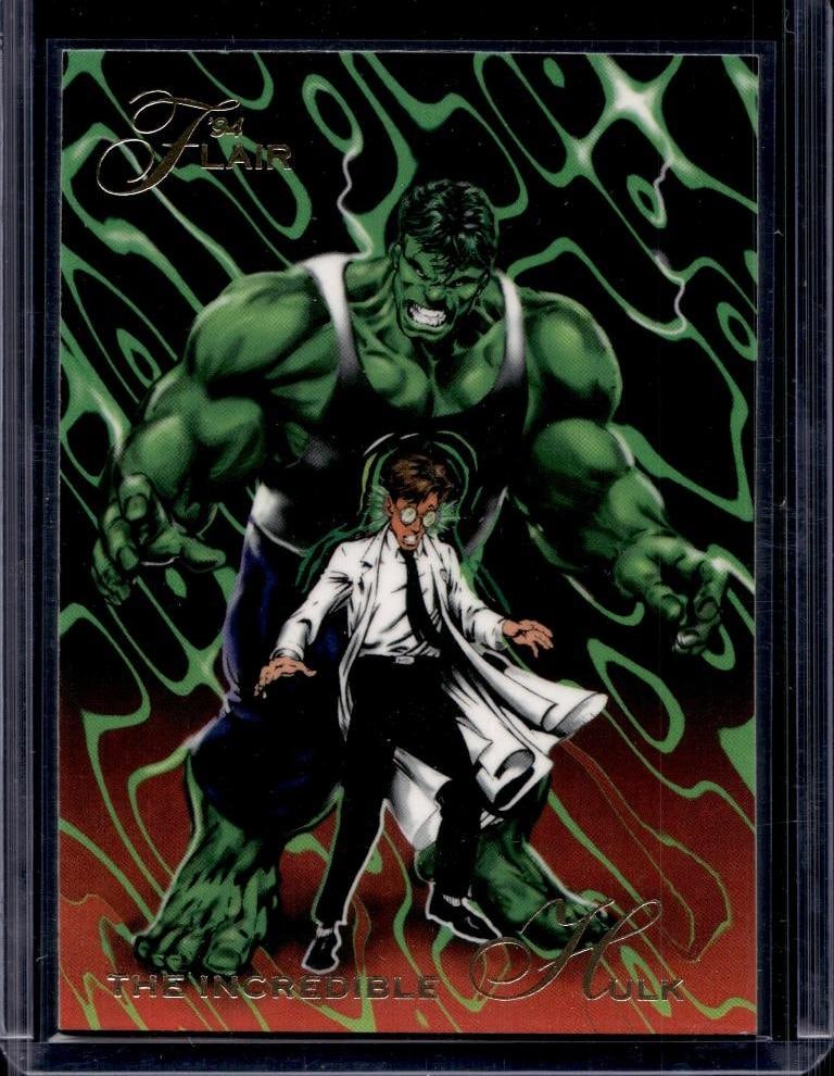 THE INCREDIBLE HULK 1994 FLAIR MARVEL INAUGURAL EDITION