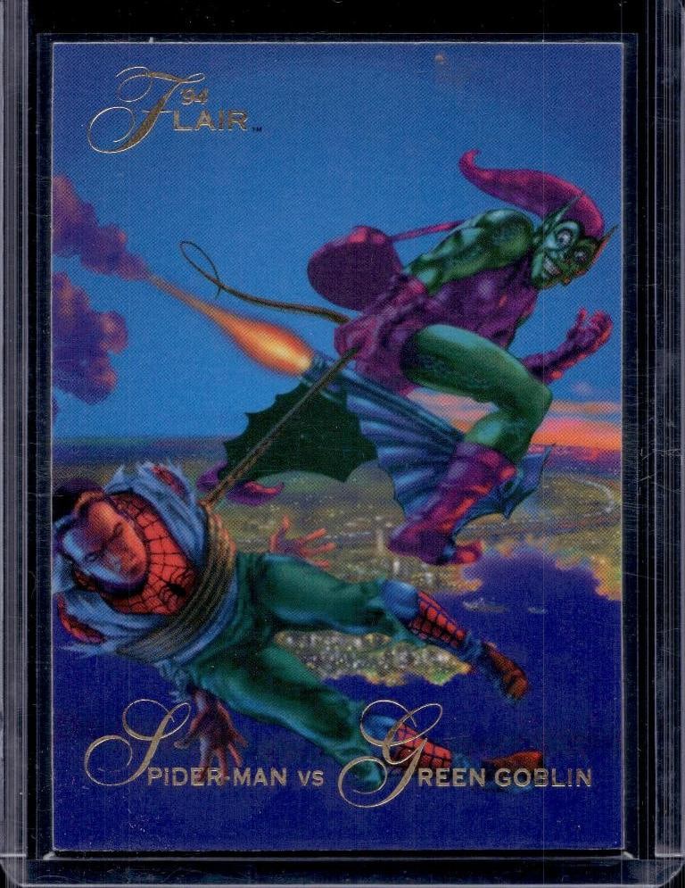 SPIDER-MAN VS GREEN GOBLIN 1994 FLAIR MARVEL INAUGURAL EDITION: NEAR MINT OR BETTER CONDITION