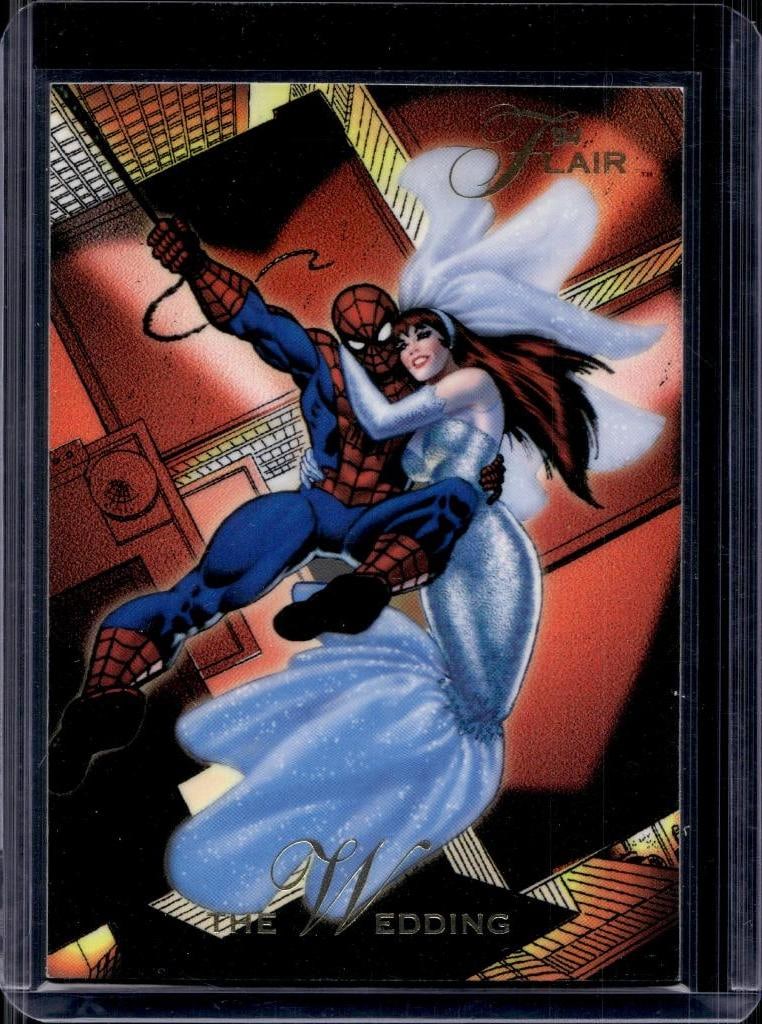 SPIDER-MAN THE WEDDING 1994 FLAIR MARVEL INAUGURAL EDITION: NEAR MINT OR BETTER CONDITION