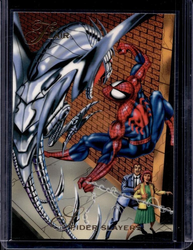 SPIDER-SLAYERS 1994 FLAIR MARVEL INAUGURAL EDITION: NEAR MINT OR BETTER CONDITION