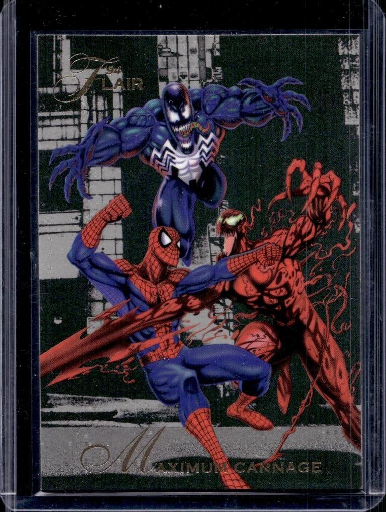 MAXIMUM CARNAGE 1994 FLAIR MARVEL INAUGURAL EDITION: NEAR MINT OR BETTER CONDITION
