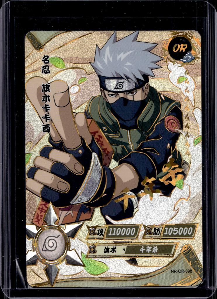 KAKASHI 2025 KAYOU NARUTO OVER RARE HOLO: NEAR MINT OR BETTER CONDITION