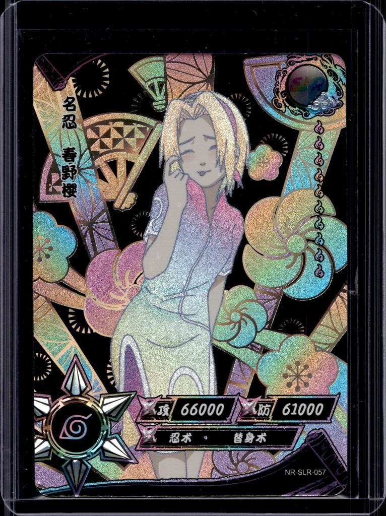 SAKURA KAYOU NARUTO L3 SLR DARK SET HOLO: NEAR MINT OR BETTER CONDITION