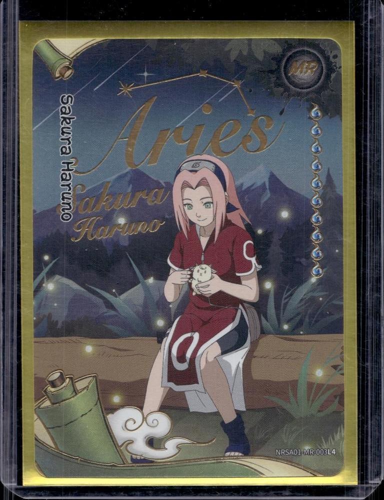 SAKURA HARUNO 2025 KAYOU NARUTO HEAVEN SCROLL ZODIAC SIGN MIRACLE RARE: NEAR MINT OR BETTER CONDITION