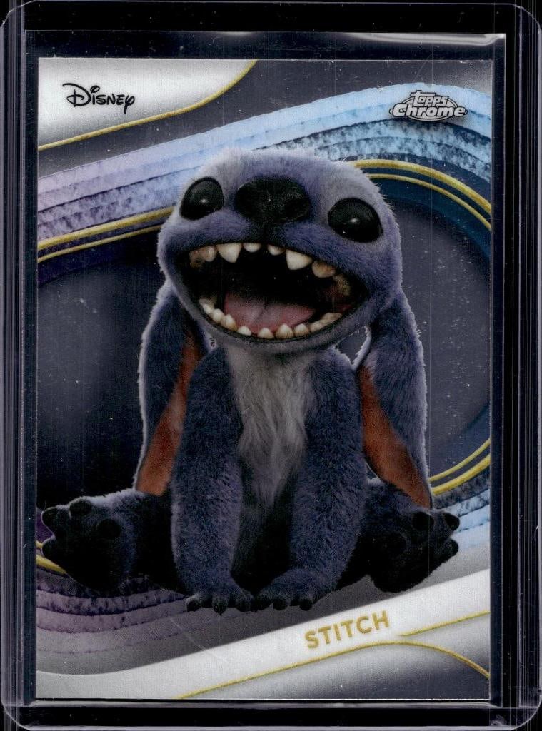 STITCH (LIVE ACTION) 2025 TOPPS CHROME DISNEY: NEAR MINT OR BETTER CONDITION