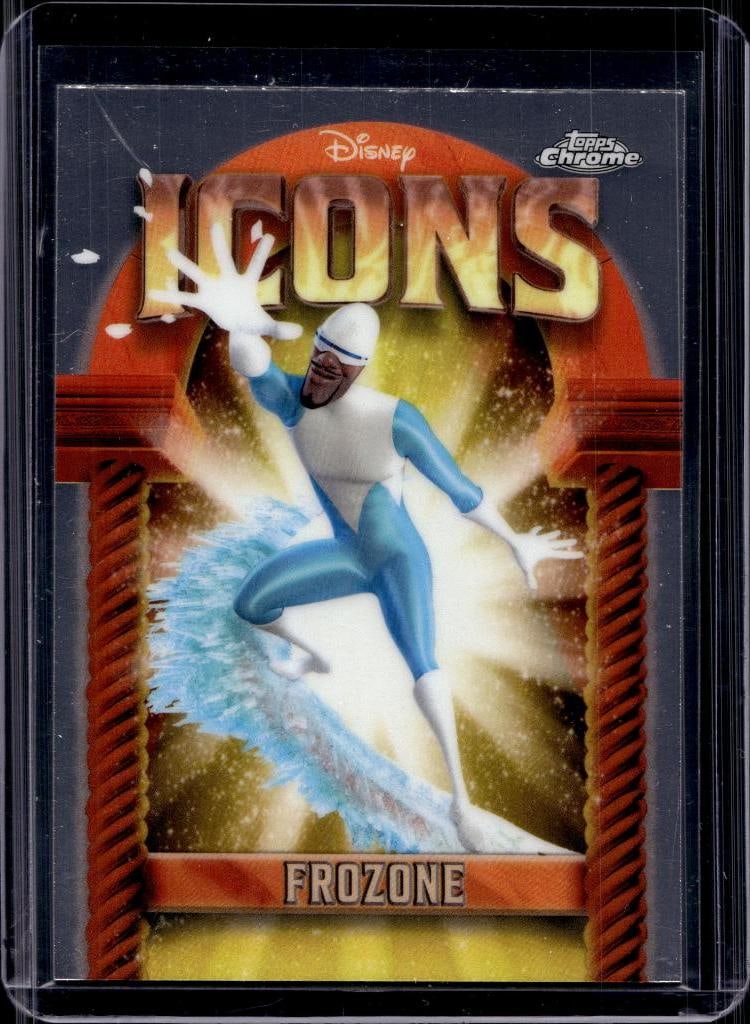 FROZONE 2025 TOPPS CHROME DISNEY ICONS INSERT: NEAR MINT OR BETTER CONDITION