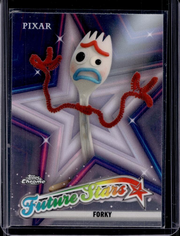 FORKY 2025 TOPPS CHROME DISNEY FUTURE STARS INSERT: NEAR MINT OR BETTER CONDITION