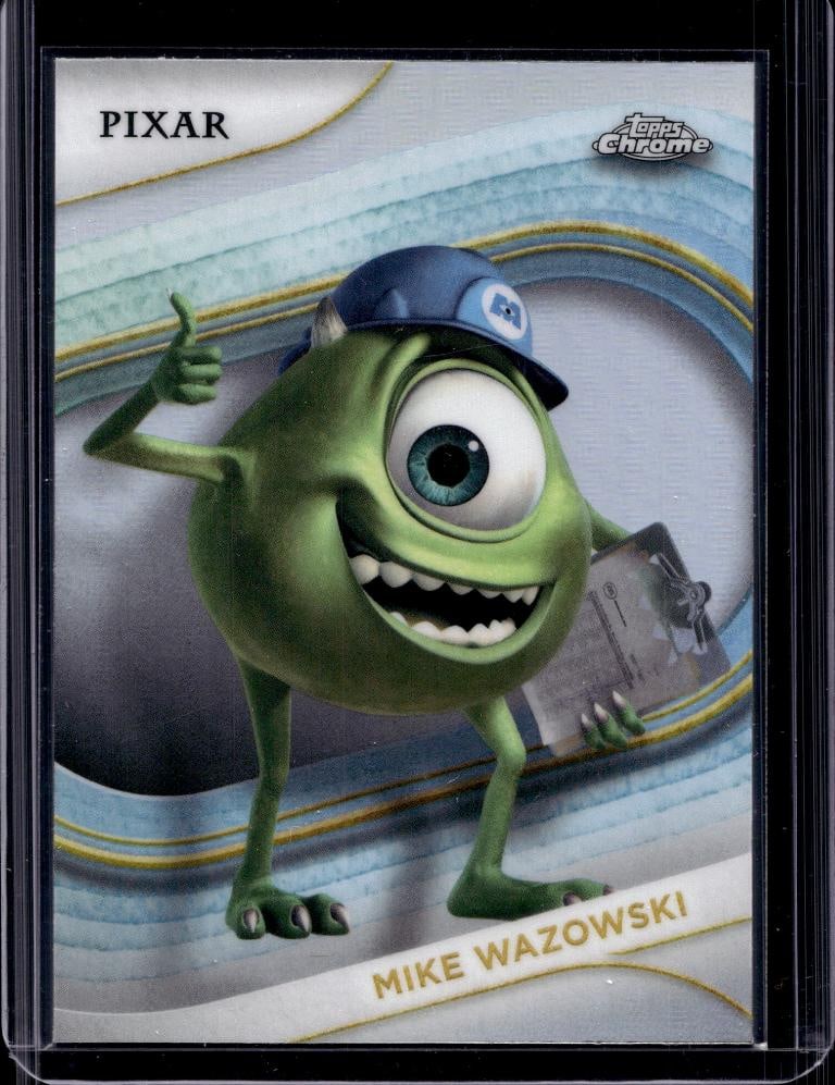 MIKE WAZOWSKI 2025 TOPPS CHROME DISNEY REFRACTOR: NEAR MINT OR BETTER CONDITION