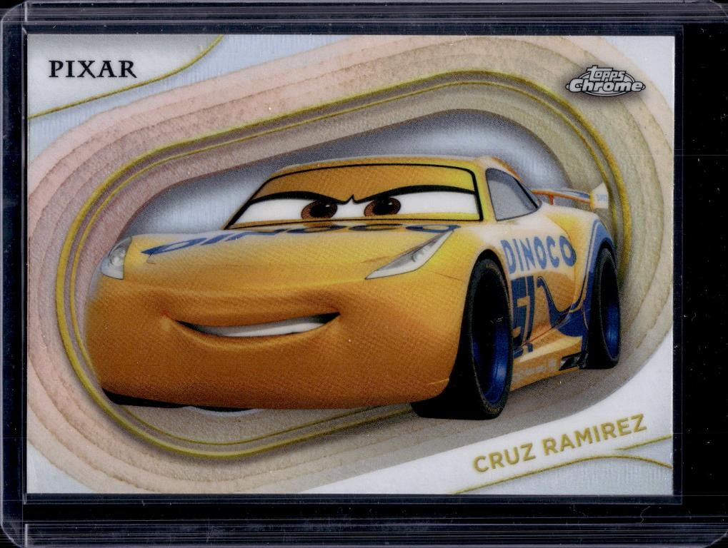 CRUZ RAMIREZ 2025 TOPPS CHROME DISNEY REFRACTOR: NEAR MINT OR BETTER CONDITION