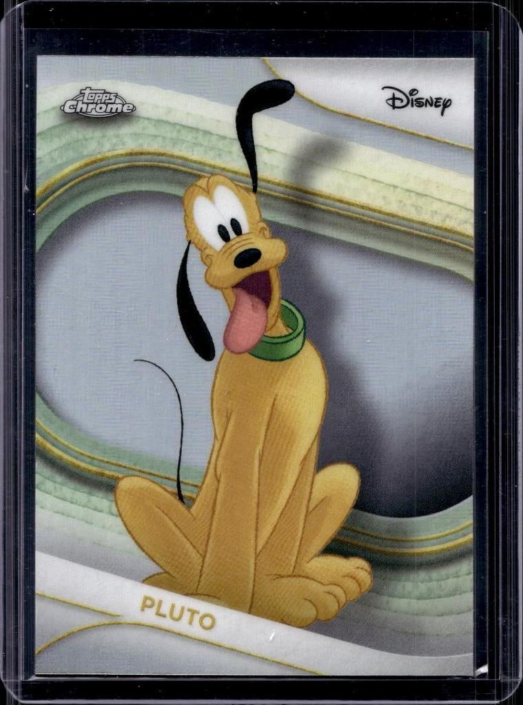 PLUTO 2025 TOPPS CHROME DISNEY REFRACTOR: NEAR MINT OR BETTER CONDITION