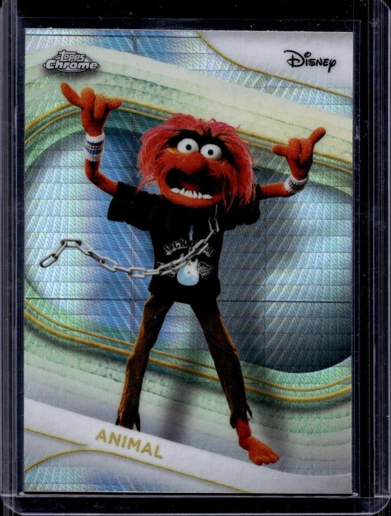 ANIMAL 2025 TOPPS CHROME DISNEY PRISMATIC REFRACTOR: NEAR MINT OR BETTER CONDITION