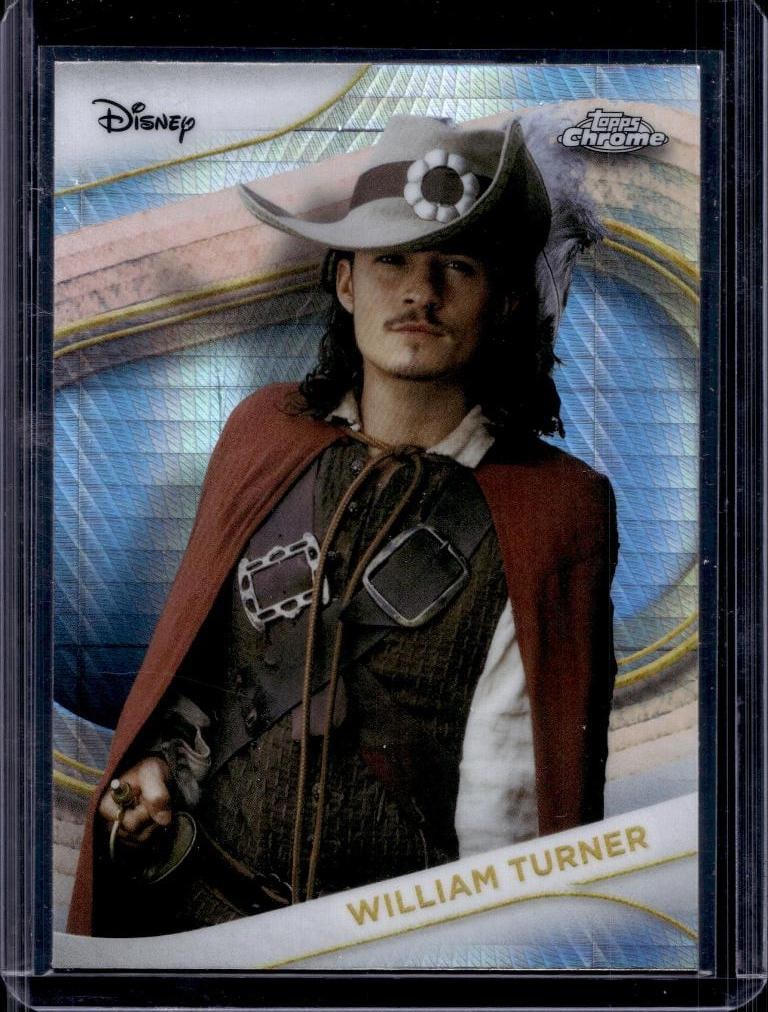 WILLIAM TURNER 2025 TOPPS CHROME DISNEY PRISMATIC REFRACTOR: NEAR MINT OR BETTER CONDITION