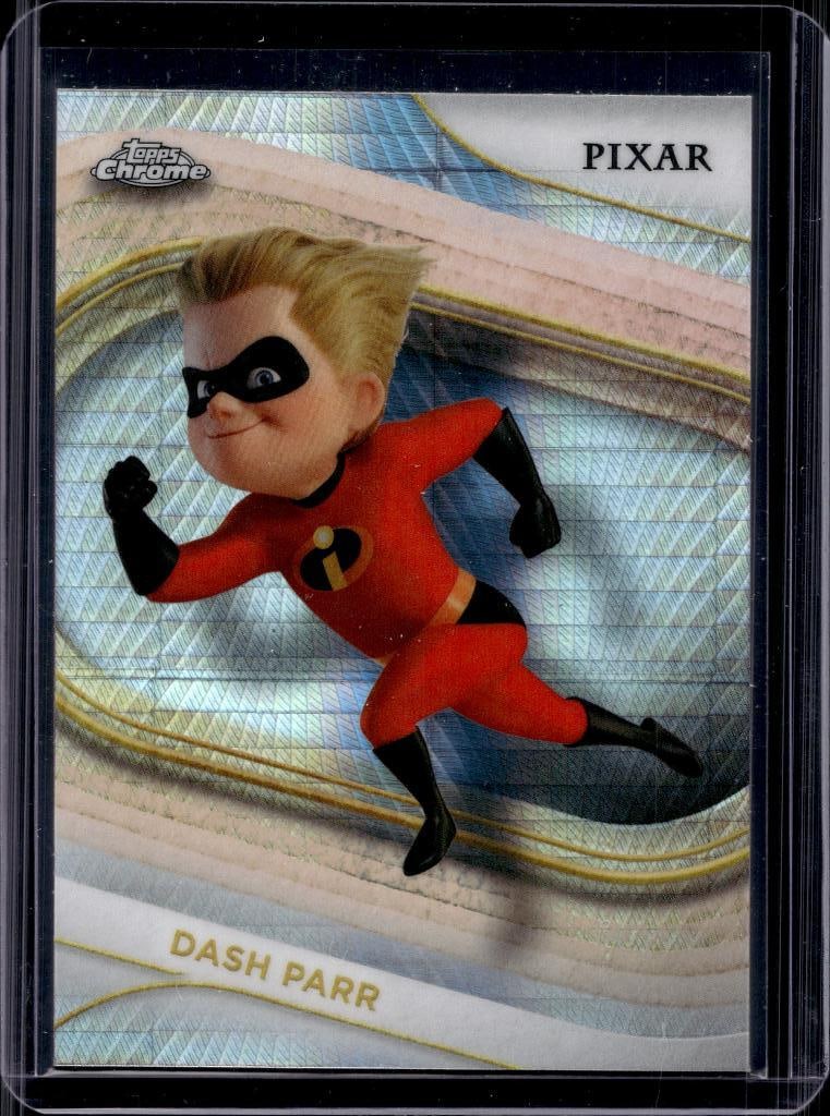DASH PARR 2025 TOPPS CHROME DISNEY PRISMATIC REFRACTOR: NEAR MINT OR BETTER CONDITION