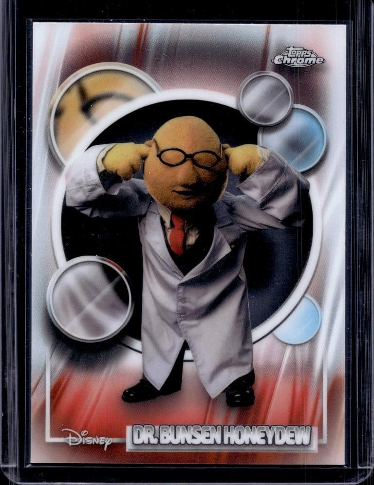 DR. BUNSEN HONEYDEW 2026 TOPPS CHROME DISNEY: NEAR MINT OR BETTER CONDITION