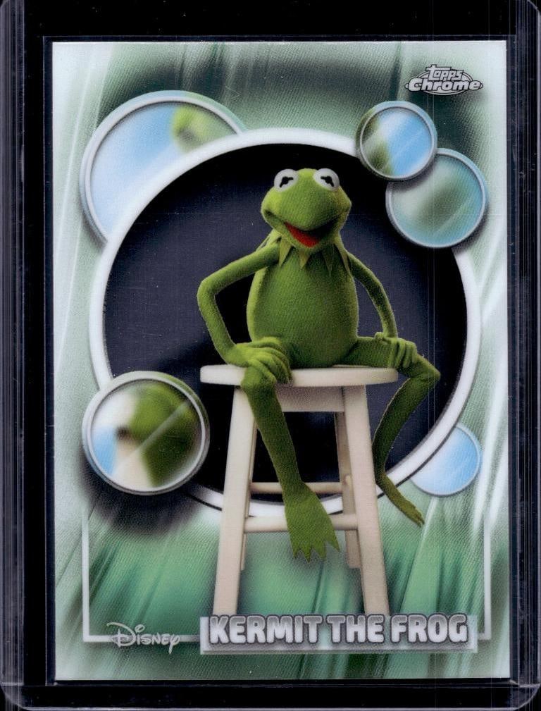 KERMIT THE FROG 2026 TOPPS CHROME DISNEY: NEAR MINT OR BETTER CONDITION