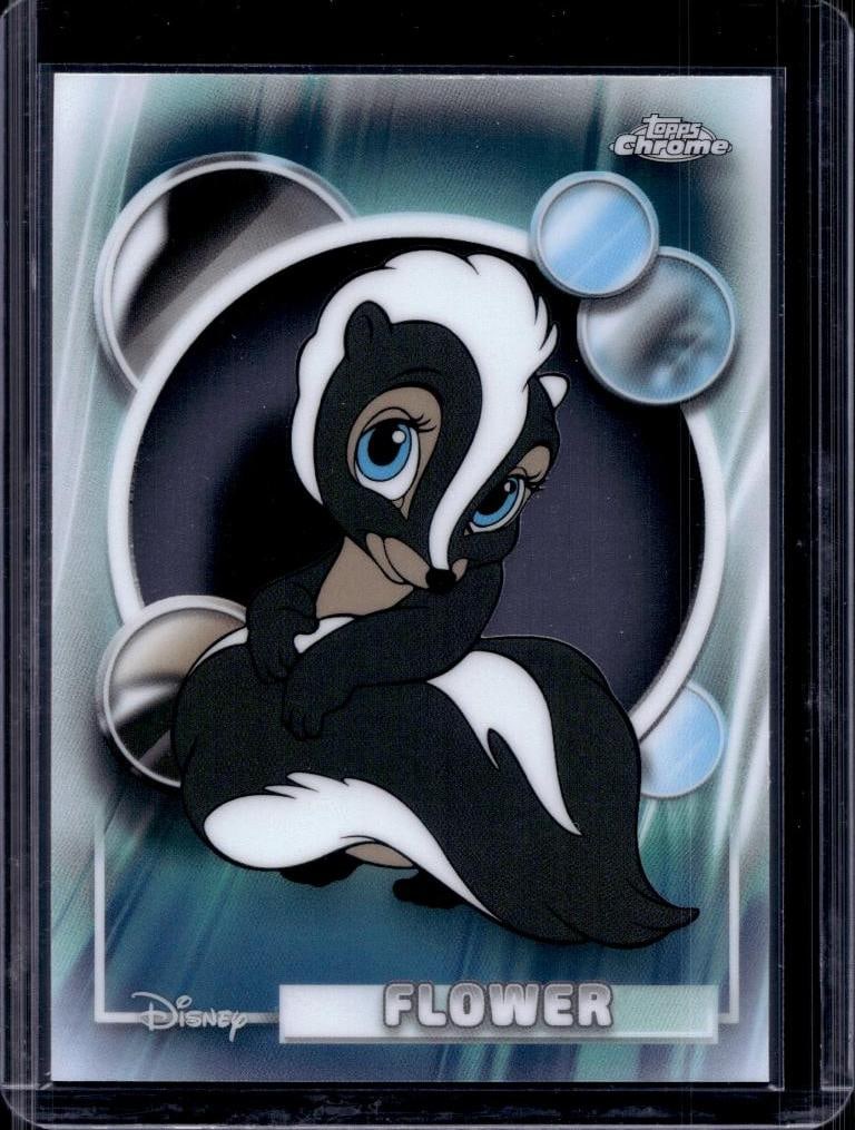 FLOWER 2026 TOPPS CHROME DISNEY: NEAR MINT OR BETTER CONDITION
