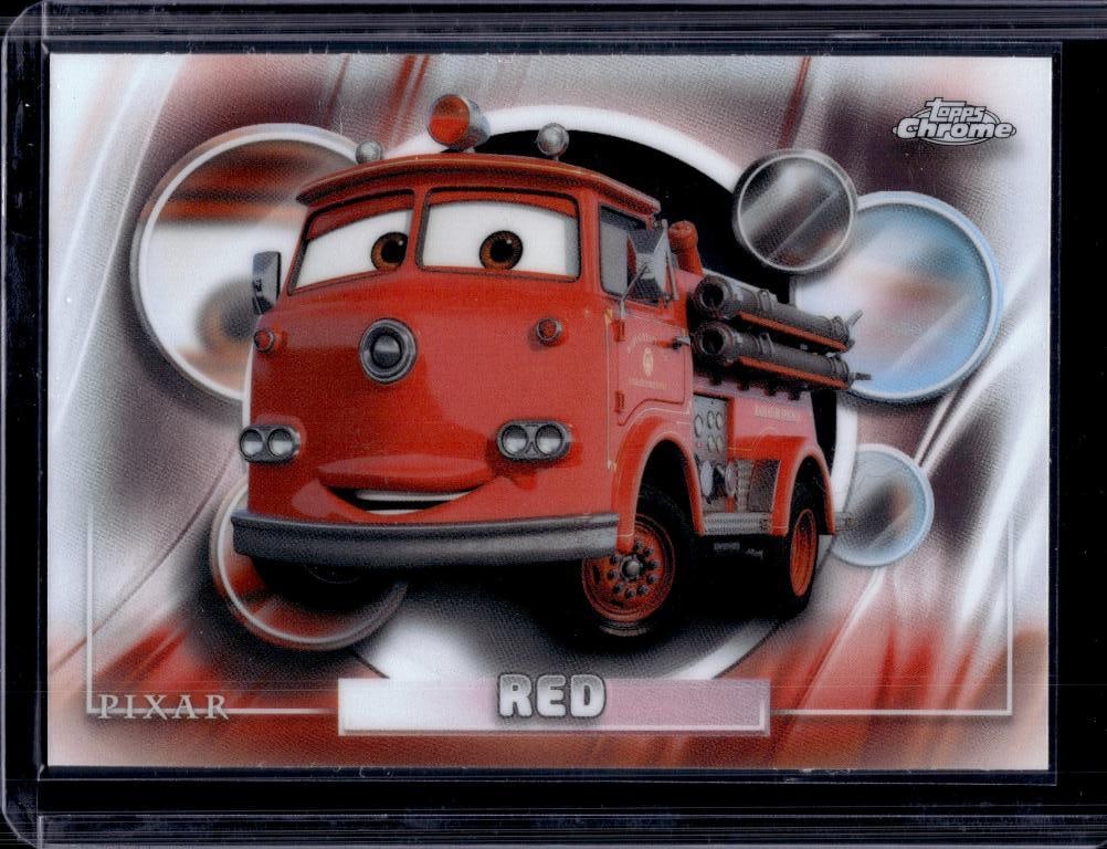 RED 2026 TOPPS CHROME DISNEY: NEAR MINT OR BETTER CONDITION