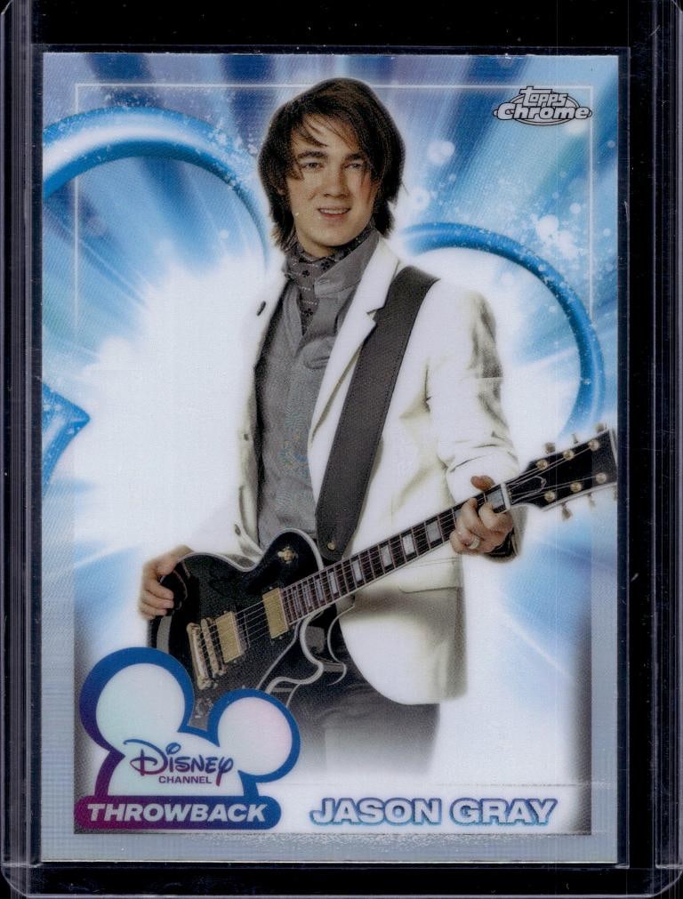 JASON GRAY (KEVIN JONAS) 2026 TOPPS CHROME DISNEY THROWBACK REFRACTOR: NEAR MINT OR BETTER CONDITION
