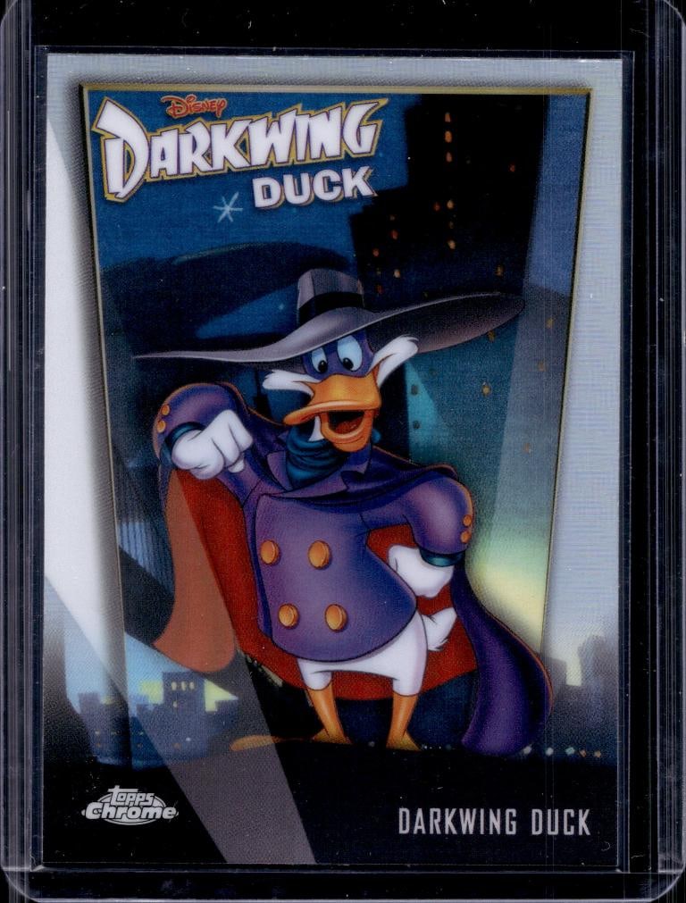 DARKWING DUCK 2026 TOPPS CHROME DISNEY REFRACTOR: NEAR MINT OR BETTER CONDITION